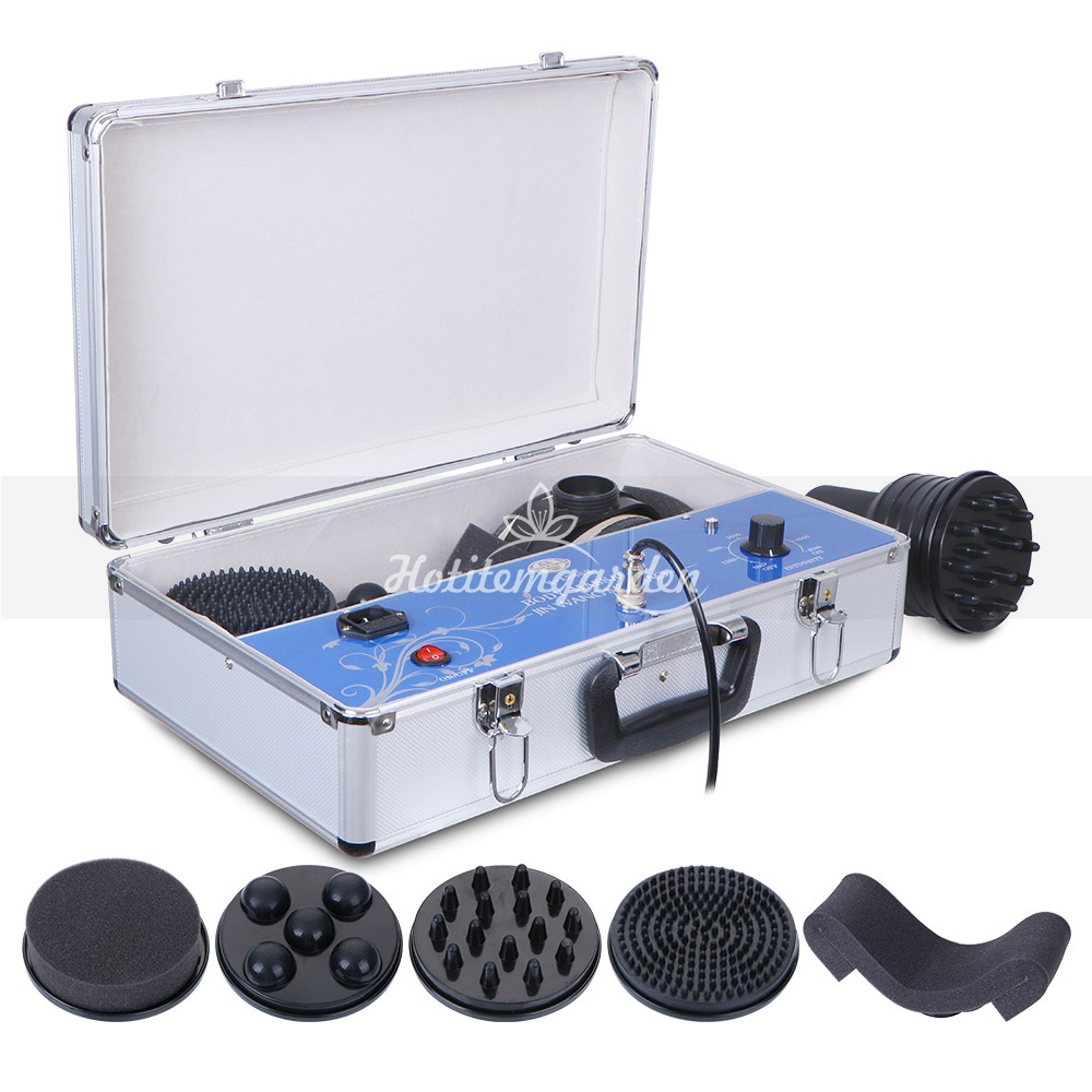5 in 1 weight loss vibrating cellulite massage machine replacement massage head for different functions