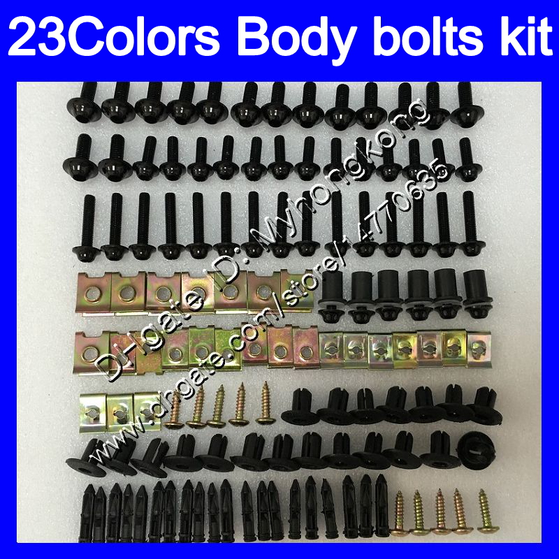 

Fairing bolts full screw kit For YAMAHA T-MAX500 08 09 10 11 TMAX500 T MAX500 2008 2009 2010 2011 Body Nuts screws nut bolt kit 25Colors, No.1