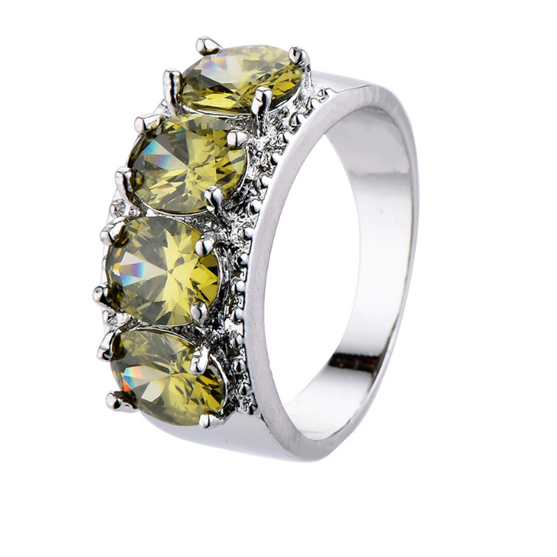 

wholesale 10 Pcs LuckyShine New Cubic Zirconia Men's Womens Ring jewelry 925 Silver Fashion Vintage simple Rings N