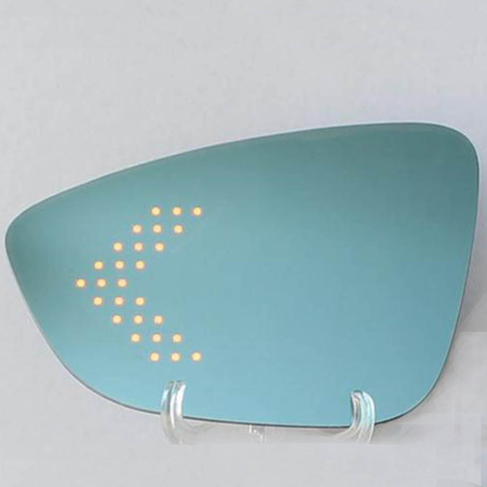 

dynamic led side Rear view mirror signal indicator heating blue glass for VW Volkswagen Beetle cc passat b7 Scirocco