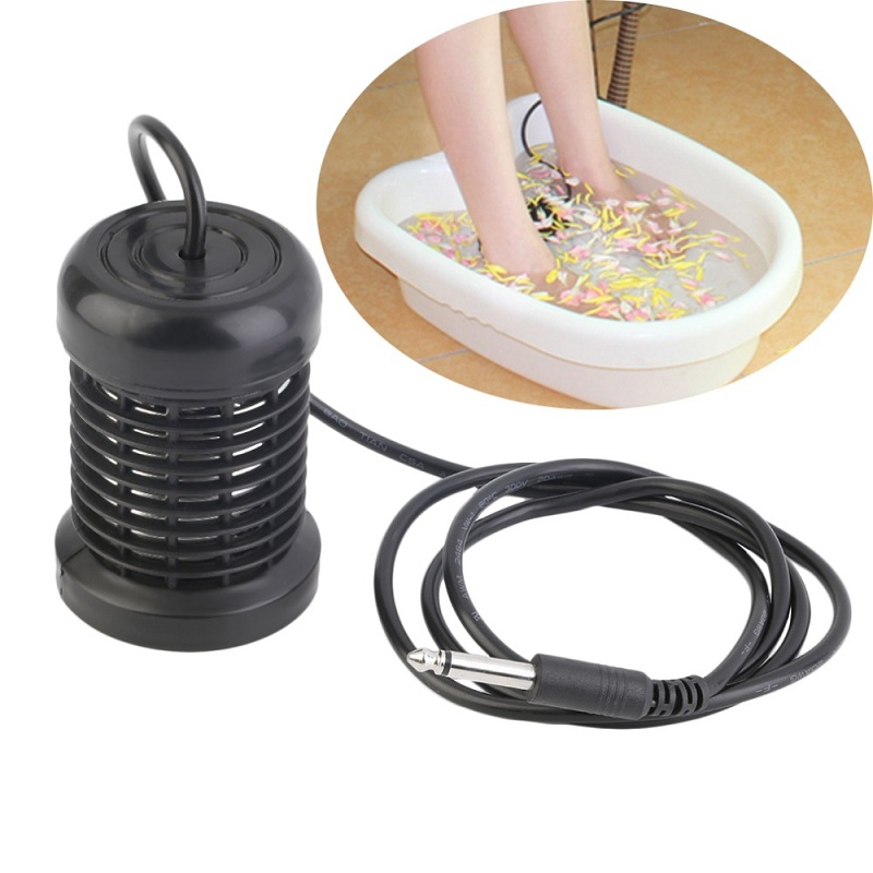 

Pro Detox Foot Bath Arrays Round Stainless Steel Array Aqua Spa Foot Massage Relief Tool Ionic Cleanse Ion Durable