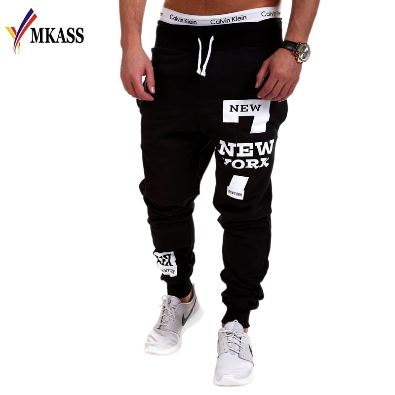 

Wholesale-Hot Sale Mens Joggers 2017 Brand Male Trousers Men Pants Casual Pants Sweatpants Jogger Black XXXL, Light gray 2