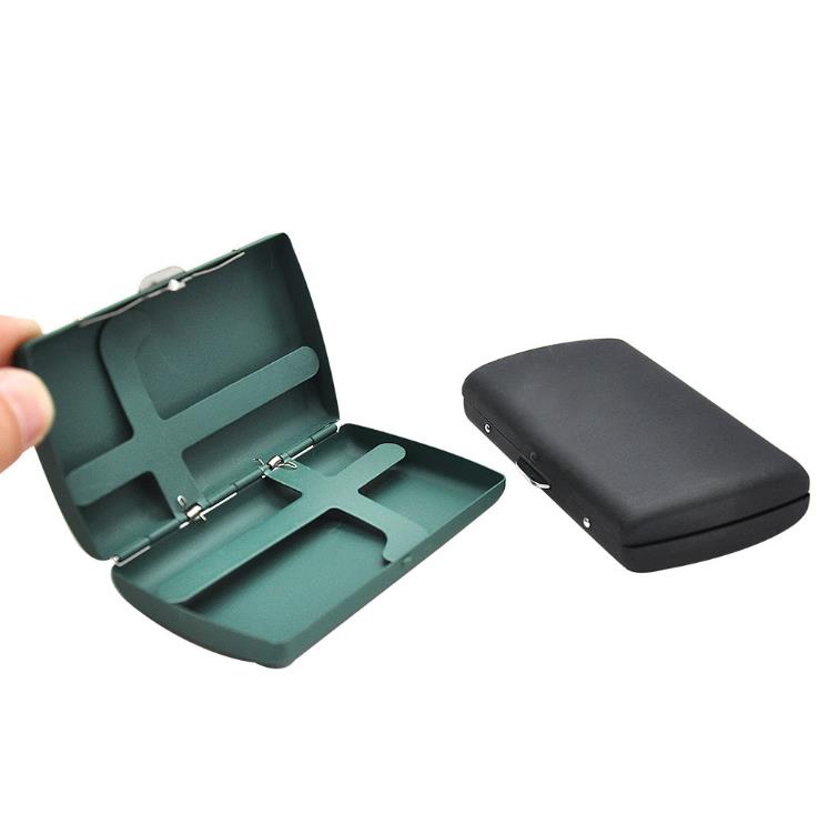 

14 new cigarette boxes with metal cigarettes