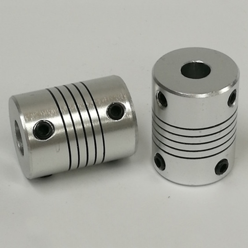 Acoplamiento Flexible 5mmx8mm 5mm-8mm 5x8mm CNC 3D Impresora Acoplador de eje de la mandíbula del motor