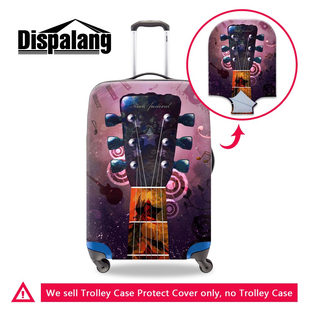 

Case For A Suitcase Thicker Elastic Stretch Luggage Protective Cover For 18-32 Inch Trolley Children Personalized Design Guitar Piano Covers