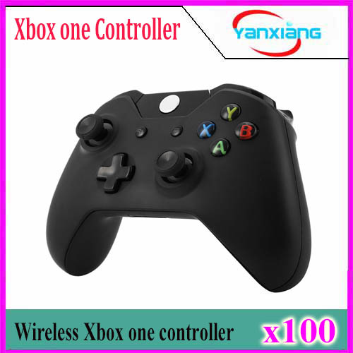

100pcs XBox One Wireless Controller for XBox One Elite Gamepad Joystick Joypad PC Receiver XBox One for Microsoft free shipping YX-one-01