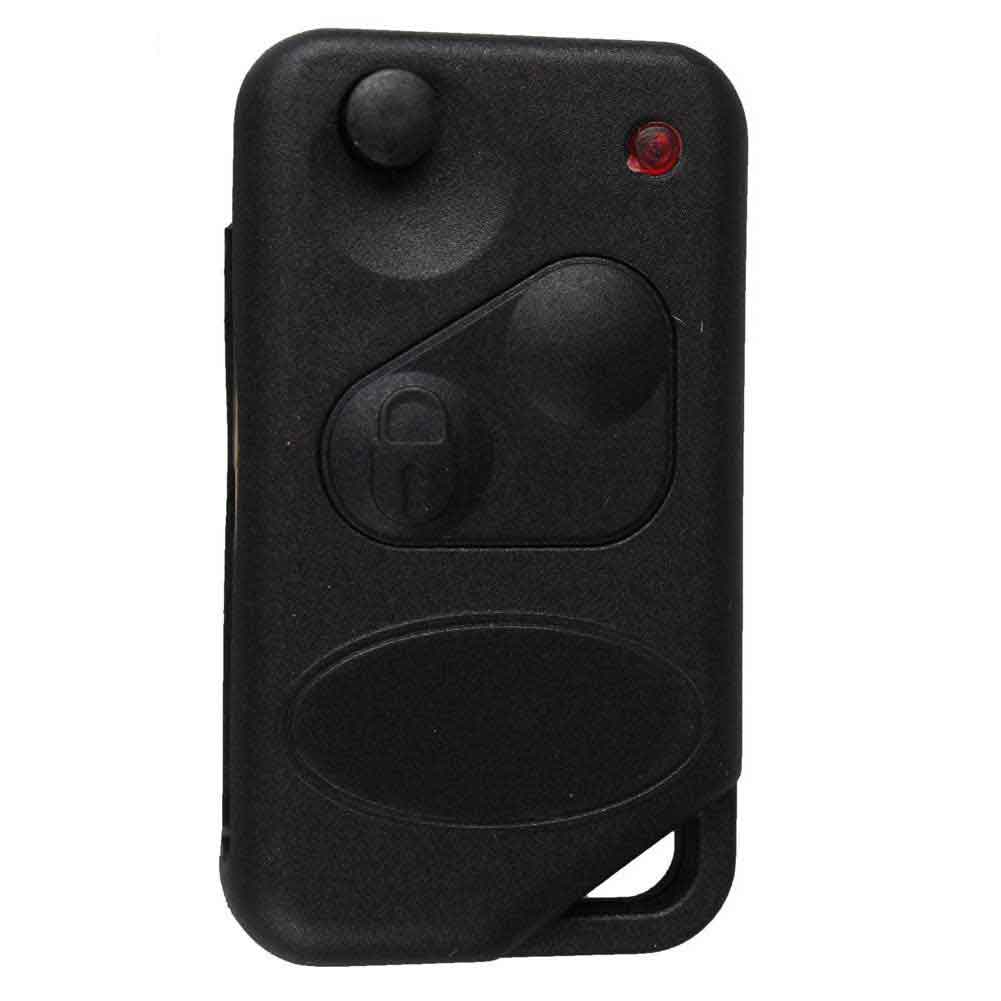 2Buttons Flip Blade  Replacement Keyless Entry Remote Fob Key Shell Case For Car Land Rover & Pad-image-415166085