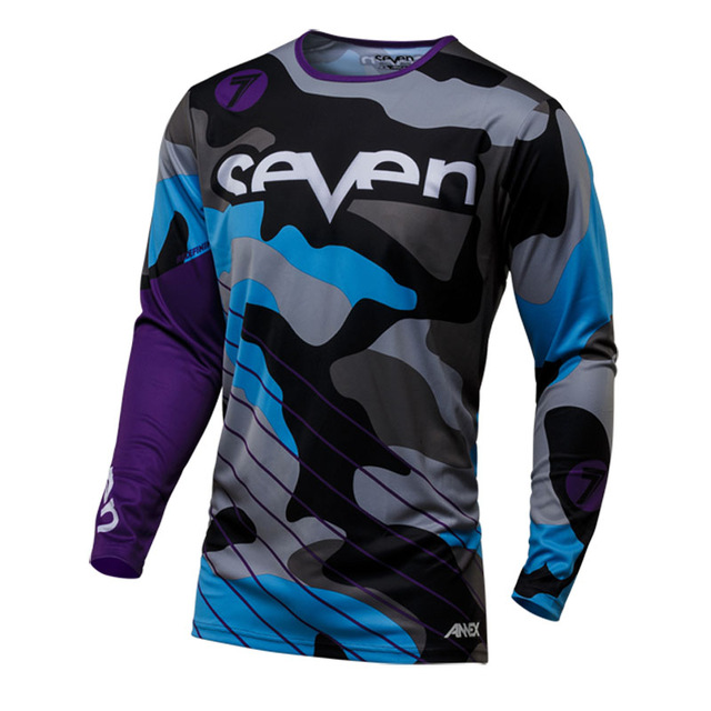 

2019 2020 Seven motocross jersey downhill camiseta ropa mtb Long Sleeve Moto Jersey mountain bike dh shirt mx motorcycle clothing, Brown