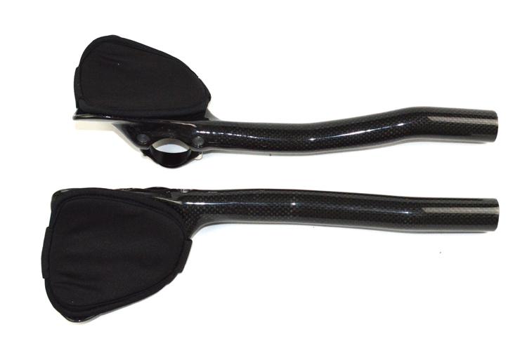 

New OEM road bike trial triathlon 3K UD 12K full carbon fibre bicycle extended TT style rest bar bike handlebars