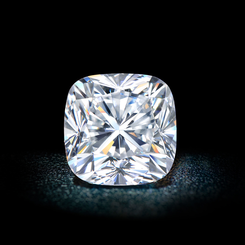 

0.15Ct~6.0Ct(3MM~10.5MM) Cushion Cut With A Certificate D/F Color VVS Clarity Synthetic Diamond Moissanite Diamond Loose Certified Diamond
