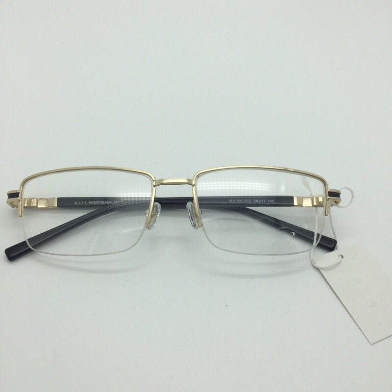 

708 New Eye Glasses Frames for Men Glasses Frame Gold Silver TR90 Optical Glass Prescription Eyewear Full Frame