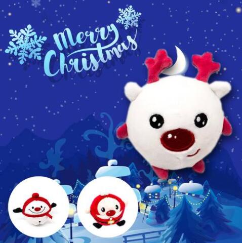 

Free shipping 2019 Wholesales Christmas Halloween Plush Cloth PU Slow Rebound Toys Kids Stress Relief Decompression Toy(random style