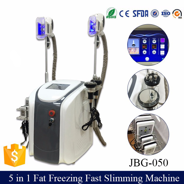 Best result 2018 New Portable Cryolipolysis Fat Freezing Slimming Machine Cryotherapy Ultrasound RF Liposuction Lipo Laser Machine