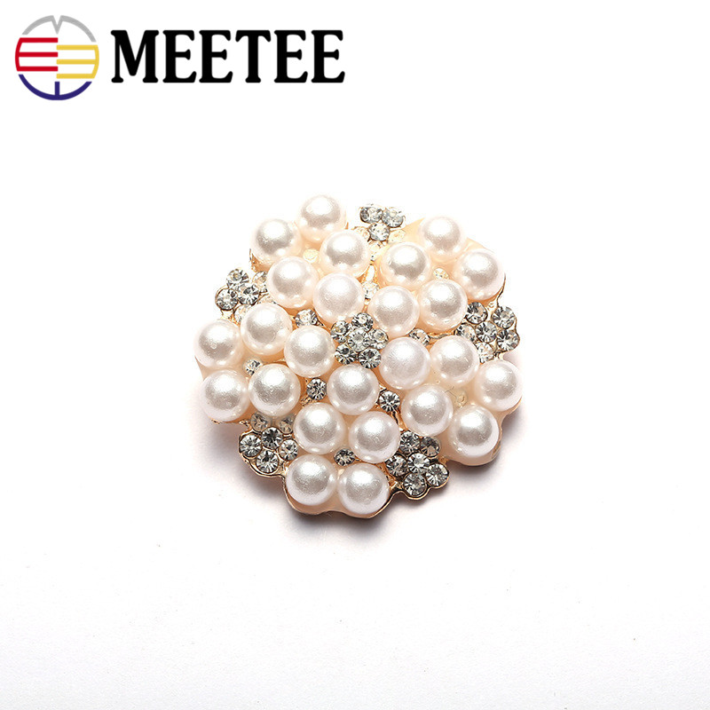 5 x 10 mm Perle Blanche Tige Boutons Perles Embellissements Bijoux Craft