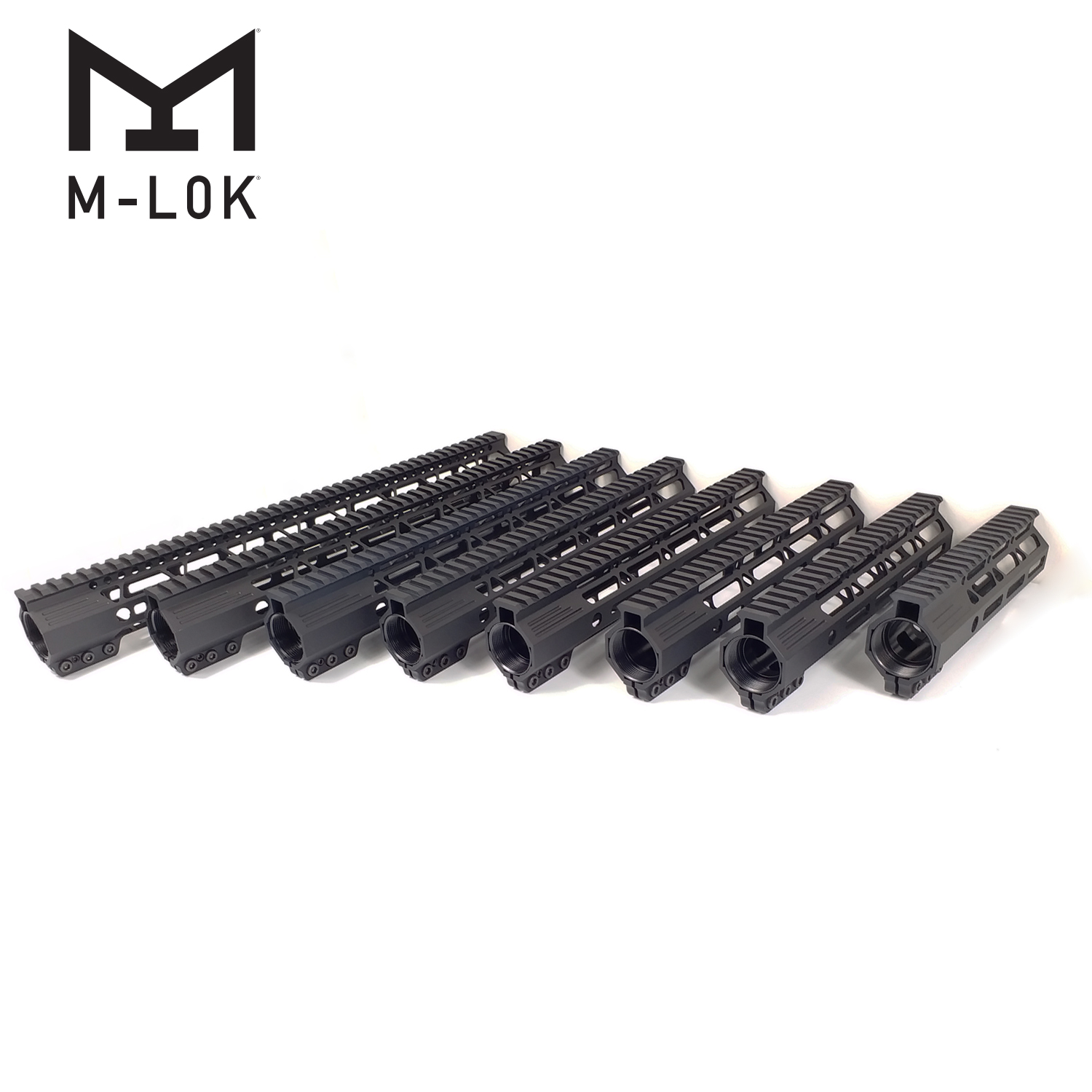 

7,9,10,11,12,13.5,15,17 inch Clamp mount Type M-lok Handguard fit .223/5.56