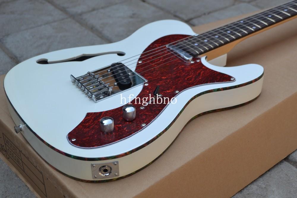 

TL-High Quality new TL white Semi Hollow Body Guitar Jazz Electric Guitar