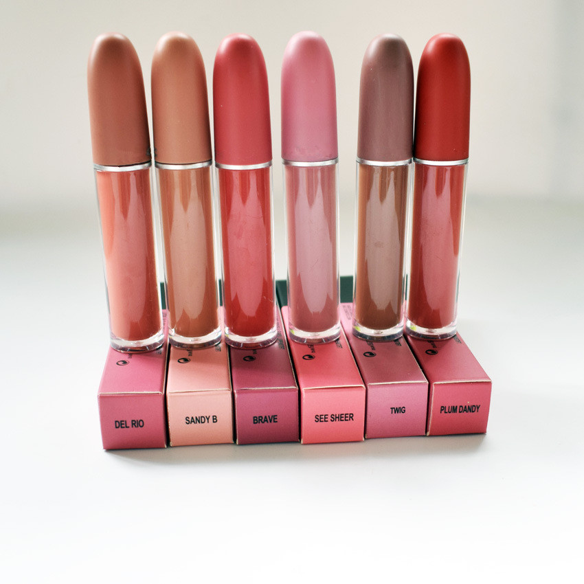 

Makeup 12 colors Matte Lip Gloss Lips Lustre liquid Lipstick natural long lasting waterproof lipgloss Cosmetics