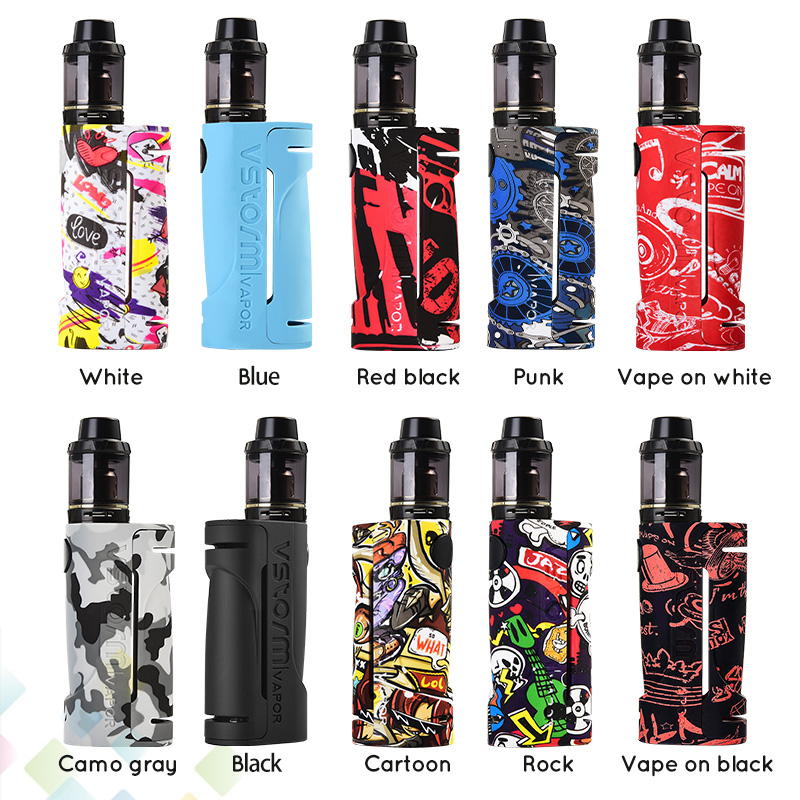 

Original Vapor Storm ECO Hawk Starter Kit 90W Vape Box Mod With 2ml Hawk Atomizer Tank Vape pen Kits DHL Free, Multi