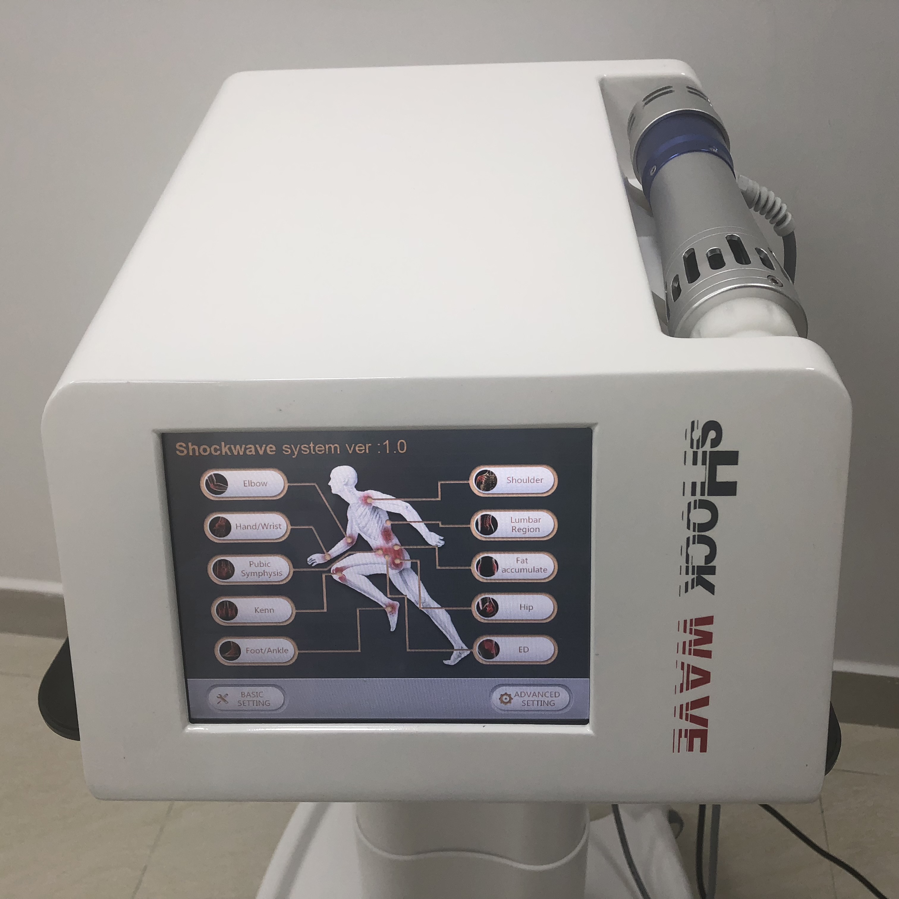 

Newest Extracorporeal Shock Wave Therapy SW8 Shockwave Therapy For Shoulder Pain Treatment Health Care Massage Machi