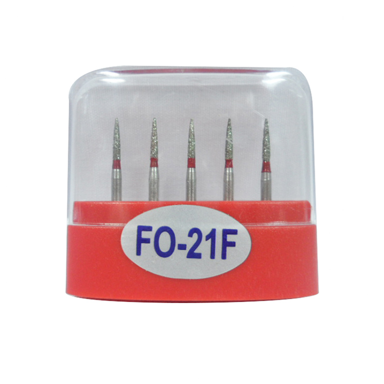 

1 Pack(5pcs) FO-21F Dental Diamond Burs Medium FG 1.6M for Dental High Speed Handpiece Many Models Available