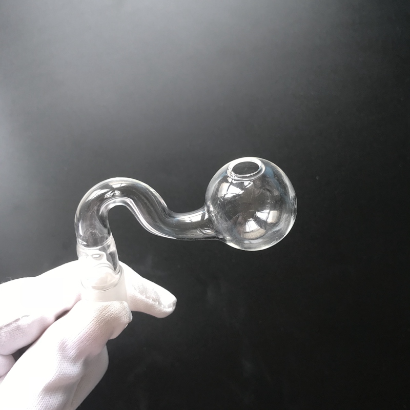 

Hot Sell Unique Thick Glass Oil Burner Pipe Glass Pipes 14mm 18mm Male Female Joint Glass Bubbler Oil Burner For Dab Rig