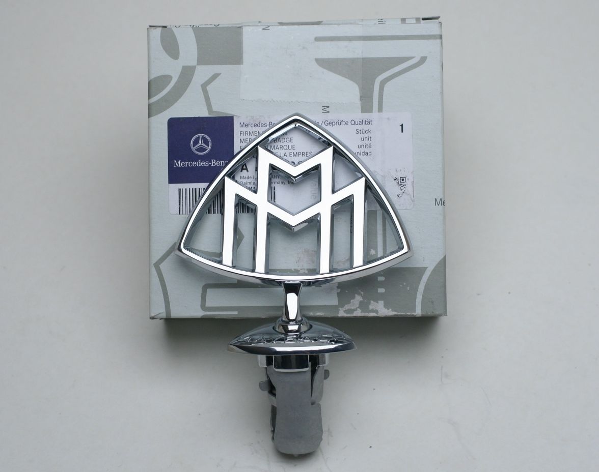 

NEW Genuine Maybach W240 Mercedes Hood Ornament Emblem Maybach 57 6