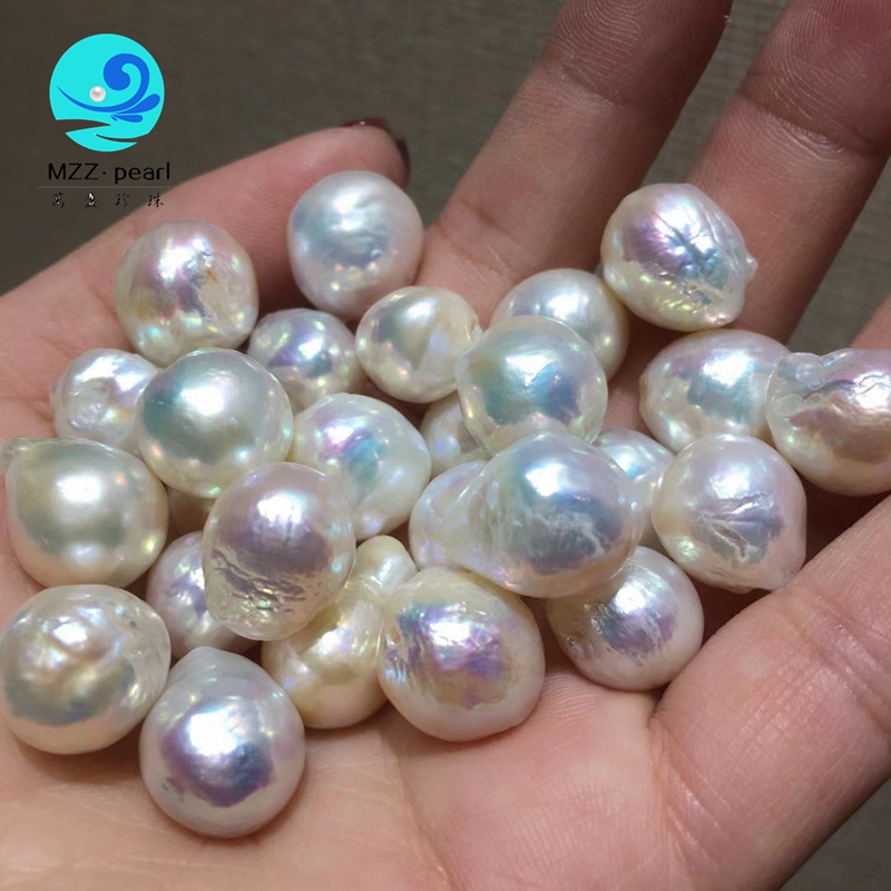 

non drilled baroque white fresh water 10-13mm loose edison ripple pearl wrinkle beads wholesale,sell per pc