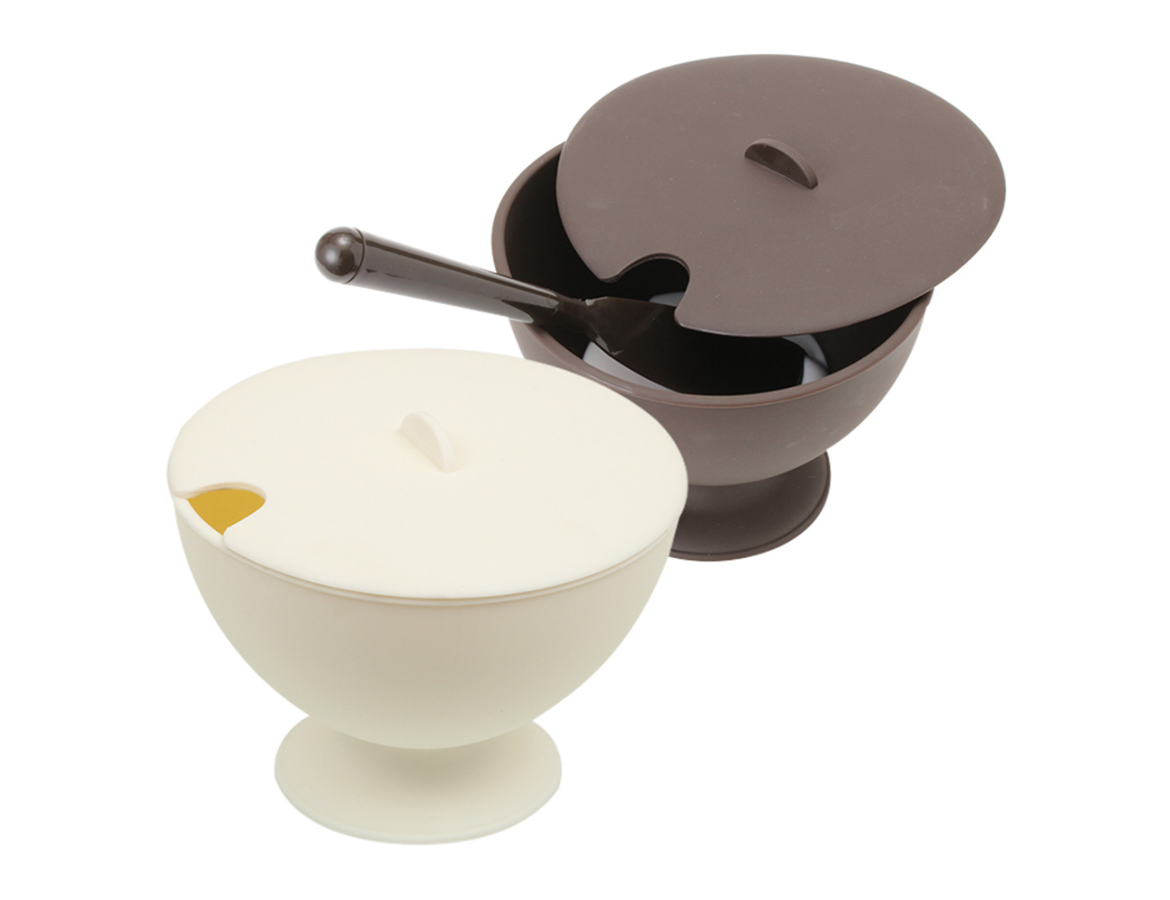 

Silicone Bowl With Cover And Plastic Mask Stick Skin Care Tool Elitzia ETBWP004