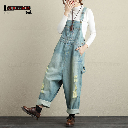 Distribuidores De Descuento Holgados Pantalones Rotos De Las