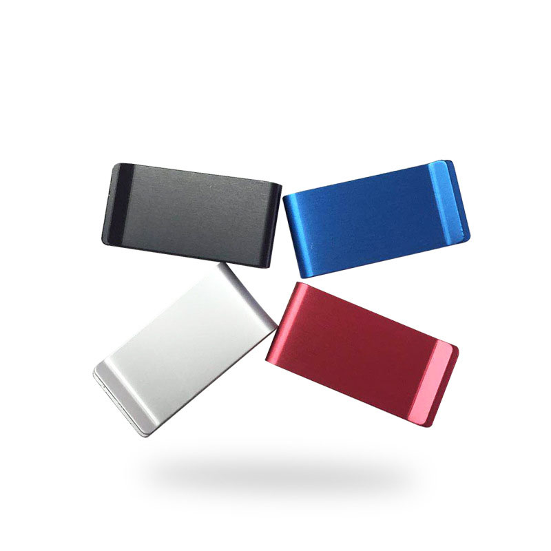 

Fashion Men's Aluminum Mini Cash Money Clip Slim Wallet Purse ID Credit Card Holder Multi Color Accessories ZA5779