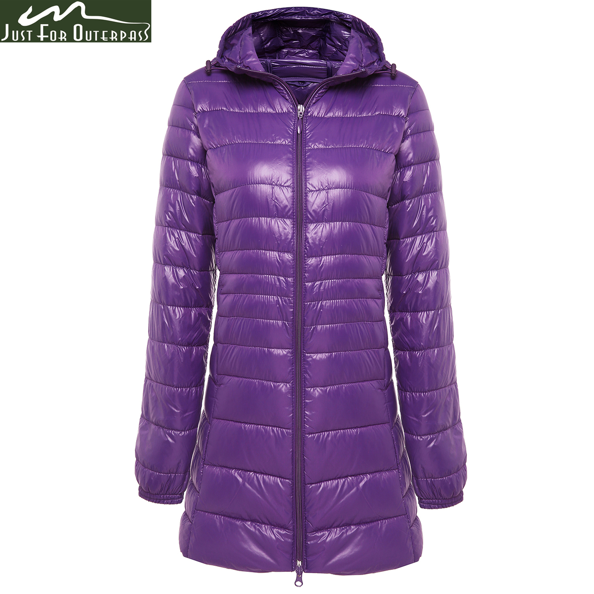 2017 New Brand Ladies Long Winter Warm Coat Women Ultra Light 90% White Duck Down Jacket Women's Hooded Parka Female Jackets S18101301
