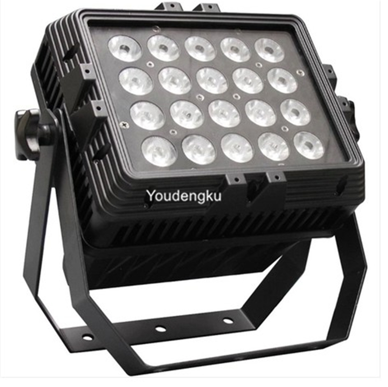 2 pieces Square LED City Color 24X18W RGBWA uv 6in1 outdoor LED wall washer lights rgbwa uv led city color light-image-432491987