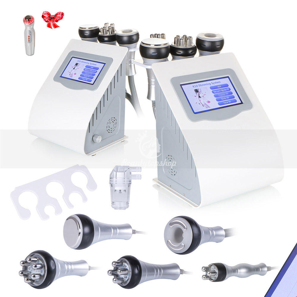 

5In1 Vacuum Cavitation Sextupole Multipolar RF Body Shape Weight Loss Slimming Machine with Free Gift Photon Therapy Device