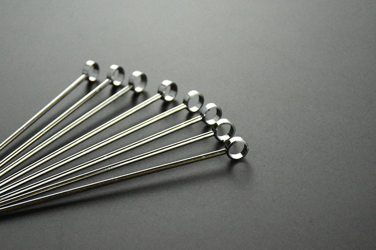 2020 Eco Friendly Stainless Steel Martini Picks Bbq Skewers 11cm Metal