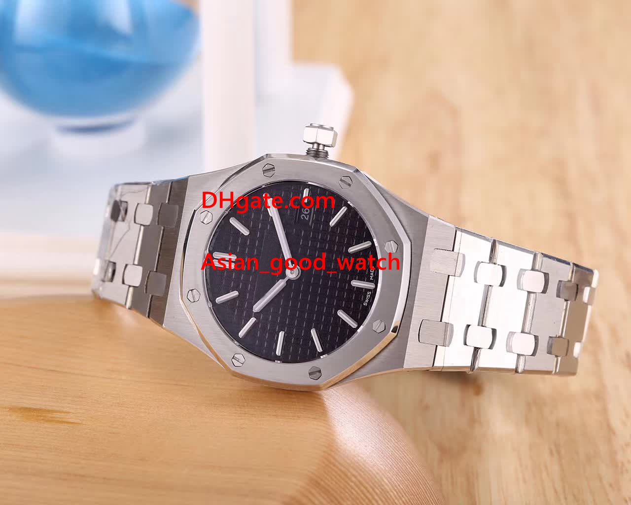 

Ladies 6 Style Fashion watch 33MM VK Quartz White Dial Full diamond inlay Bezel Stainless Steel bracelet Chronograph women Watch Watches