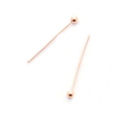 

1000pcs 0.5x16mm 3 Different Colors Ball Head Pin Copper Gold Jewelry Beads Findings Jewelry Accessories For Jewelry DIY
