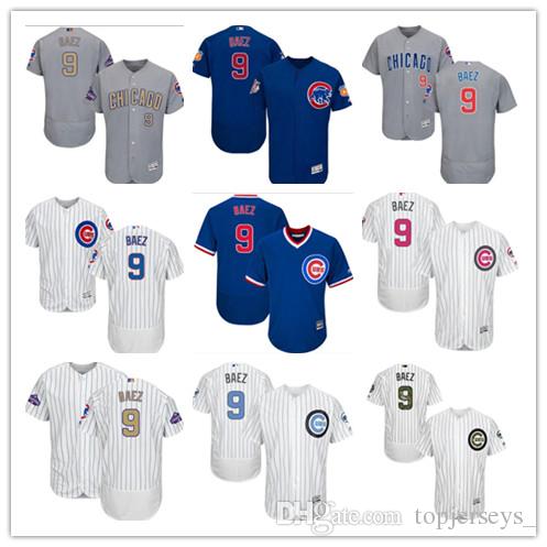 javier baez grey jersey