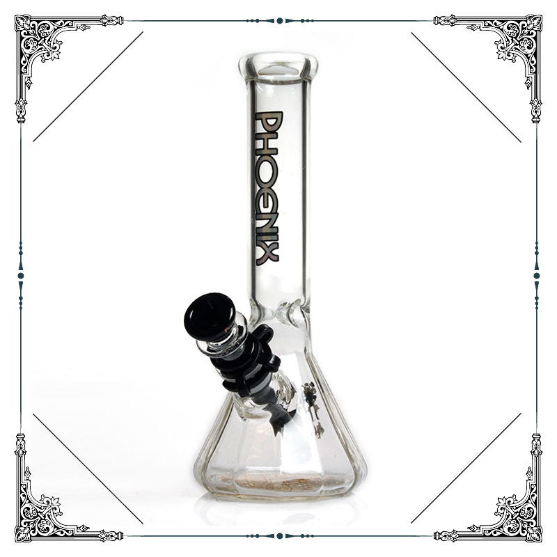 

Diamond base bong Phoenix 10 inch glass bong with ice catcher bongs smoking water pipe hookah heady glass waterpipes bong free shipping