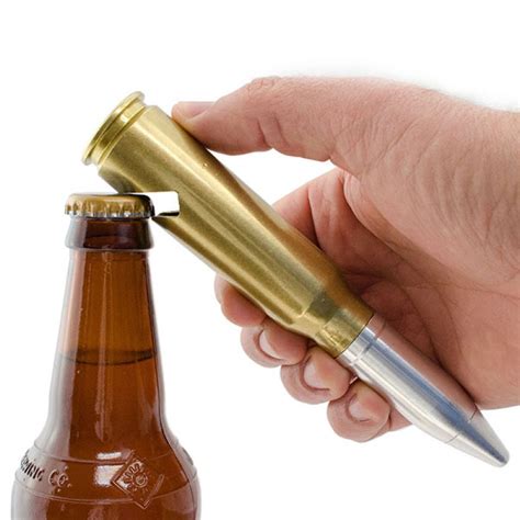 

Free shipping Bullet bottle opener Shell case shaped opener Great gift for military fan Free shipping