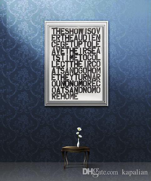 

Christopher Wool Art Works Home Decor Art Poster Print 16 24 36 47 inches