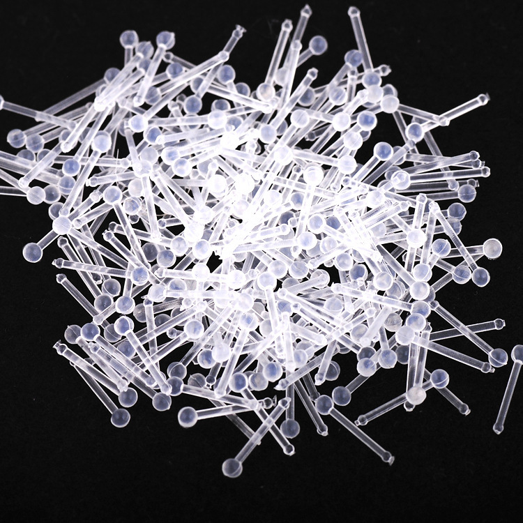 

Clear Transparent Invisible Nose Ring Lip Ring Tragus Earrings body Piercing jewelry