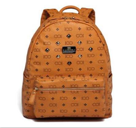 

2016 Vintage Women Backpack Pu Leather School Bag For Teenagers Punk Rivet Female Travel Bags Black Bolsos Mujer