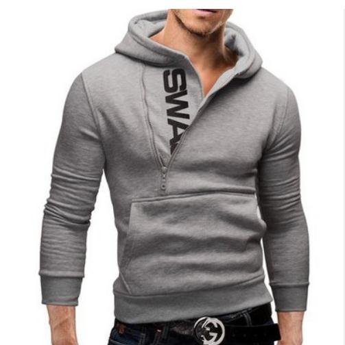 

Free send 2018 new style autumn winter men's coat hooded wei clothing, Multi