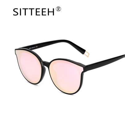 

SITTEEH Sunglasses Cat eye glasses women men classic mirror oculos gafas de sol lunette feminino soleil mujer feminino