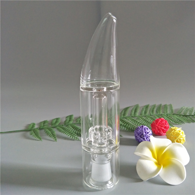 

glass mouthpiece vapexhale hydratube hydra mouthpiece with one percolater for vapexhale evo compact comfortable effective hydratube(GM-004)