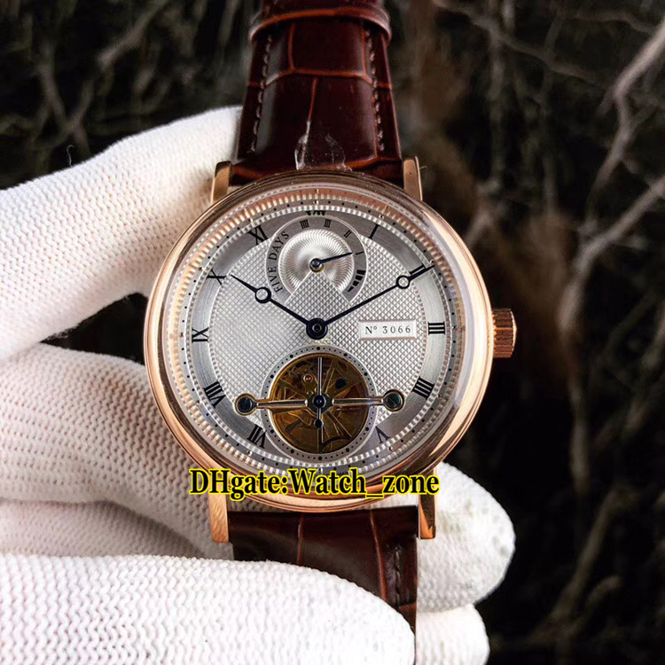 

Classique Five Days Power Reserve 5317BR/12/9V6 5317 White Dial Tourbillon Automatic Mens Watch Rose Gold Leather Strap Watches, Bgt-a04a