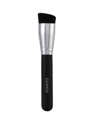 

Foundation Brush Silver Black Makeup Brush Beauty Tools Oblique brush GUJHUI