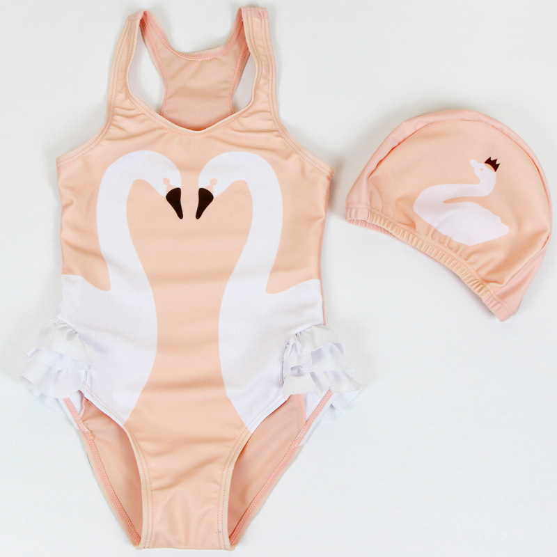Pink swan