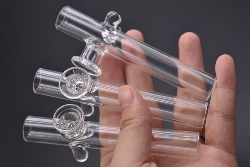

mini Glass hand Steamroller pipe 10cm tobacco smoking glass dry herb pipe blunt water bong pipe