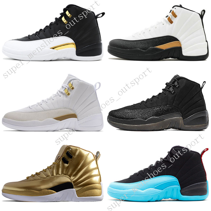 12 12s mens basketball shoes Michigan Bulls College Navy Vachetta Tan Wheat Dark Grey Bordeaux Paris men Sports sneakers trainers WOMENS